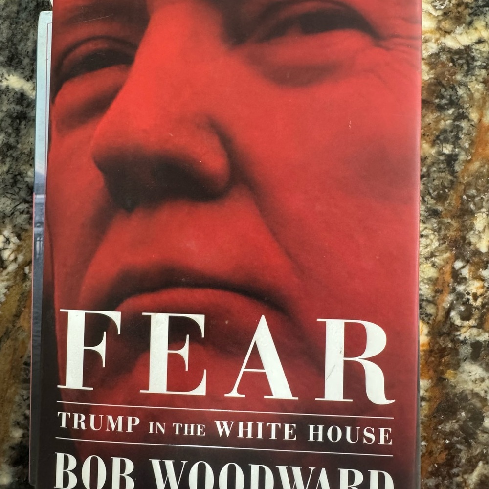 FEAR: Trump in the White House by Bob Woodward - Red Cover